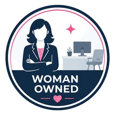 Woman owned badge